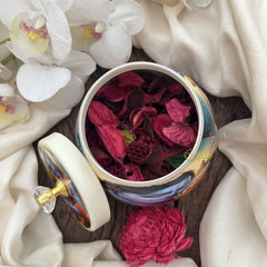 Vriksham Religious Ceramic Jar with Lord Rama and Hanuman-RG277