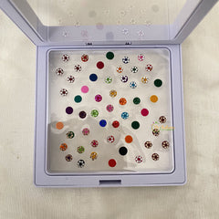 Vriksham Fancy Round Bridal Bindi Case-BB206