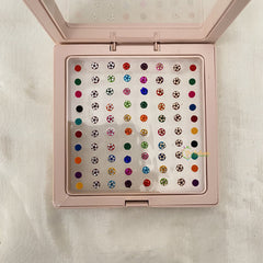 Vriksham Fancy Round Bridal Bindi Case-BB214