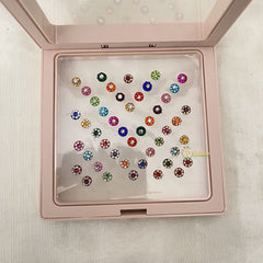 Vriksham Fancy Round Bridal Bindi Case-BB212