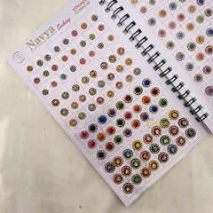 Vriksham LCT Stone Fancy Round Bindi Book (D No. 48 A 16)-BB182