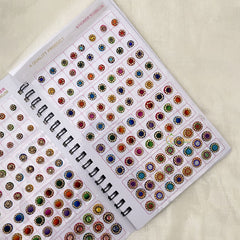 Vriksham LCT Stone Fancy Round Bindi Book (D No. 48 A 16)-BB182