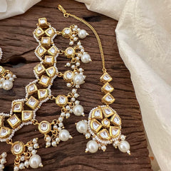 Exquisite Kundan Choker-Pearl-G13612