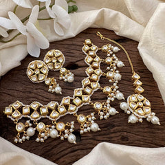 Exquisite Kundan Choker-Pearl-G13612