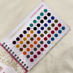 Vriksham 360 Bindi 54 Color-Size 3 Bindi Book-Navya-BB216