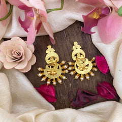 Designer Jadau Kundan Stud-J2554
