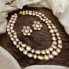 Exquisite 2 Layer Kundan Neckpiece-G13625
