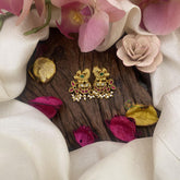 Designer Peacock Jadau Kundan Earring-J2433