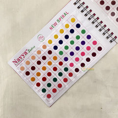 Vriksham 54 Color Bindi Book (360 Bindi/Size 4.5)-BB181