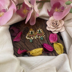 Exclusive Chandbali Jadau Kundan Stud-J2558