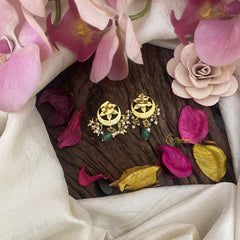 Exclusive Chandbali Jadau Kundan Stud-J2558