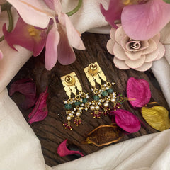 Exclusive Jadau Kundan Stud-J2557