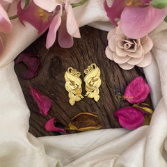 Designer Jadau Kundan Stud-J2556