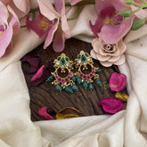 Exclusive Chandbali Jadau Kundan Stud-J2559