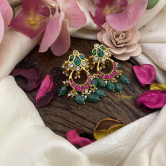 Exclusive Chandbali Jadau Kundan Stud-J2559