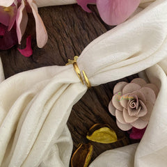 Lotus Jadau Kundan Finger Ring-J2527