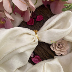 Premium Floral Jadau Kundan Finger Ring-Red-J2547