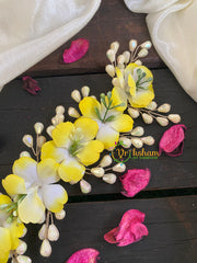 Yellow Bridal Hair Accessory-H122