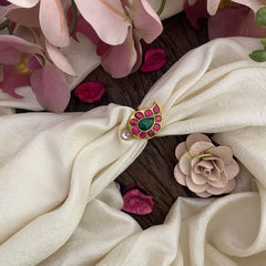 Premium Jadau Kundan Finger Ring-J2536