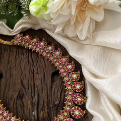 Premium Jadau Kundan Manga Neckpiece- J2064