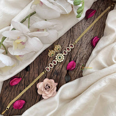 Elegant Floral Choker Short Neckpiece -G12161