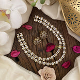 Vriksham Premium 2 Layer American Diamond Neckpiece-G16860