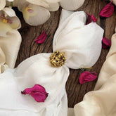 Vriksham Elegant Golden Lakshmi Adjustable Finger Ring-G20935