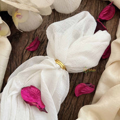 Vriksham Elegant Golden Lakshmi Adjustable Finger Ring-G20935