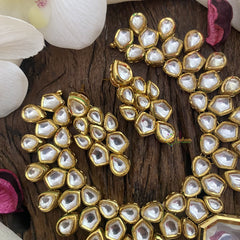 Vriksham Septagon Pendant Kundan Neckpiece-G16832