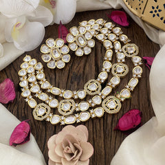 Vriksham Elegant 3 Layer Kundan & AD Stone Neckpiece-G16840