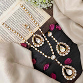 Premium Mossanite Pendant Short Neckpiece -M007