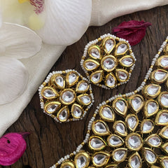 Vriksham Floral Kundan Choker With Mang Tikka-G16833