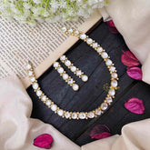 Premium Mossanite Short Neckpiece -M030