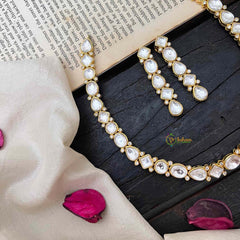 Premium Mossanite Short Neckpiece -M030