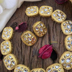 Vriksham Gold Look Alike Kundan Neckpiece-G16843