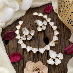 Vriksham Designer Mossanite Kundan Neckpiece-G16825