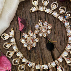 Vriksham Designer Kundan & AD Stone Neckpiece-G16846