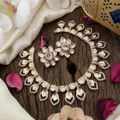 Vriksham Designer Kundan & AD Stone Neckpiece-G16846
