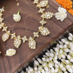 Vriksham Maanga Style Kundan Jadau Reversible Neckpiece-J3377