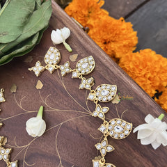 Vriksham Maanga Style Kundan Jadau Reversible Neckpiece-J3377