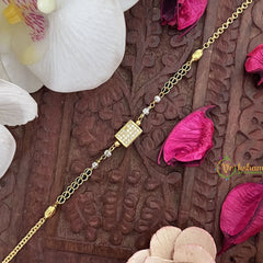 Vriksham Ganga Jamuna style Square Box Mangalsutra Bracelet-G17989