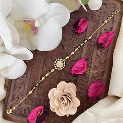 Vriksham Designer Ad stone Flower Mangalsutra Bracelet-G18012