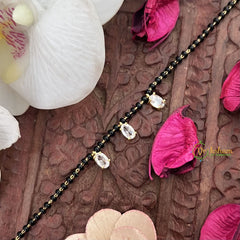 Vriksham Gold Square Shape Stone  Mangalsutra Bracelet-G17996