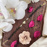 Vriksham Elegant Ganga Jamuna Style Heart Shape Mangalsutra Bracelet-G17982