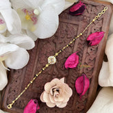 Vriksham Ad Stone Squre Designer Mangalsutra Bracelet-G17987