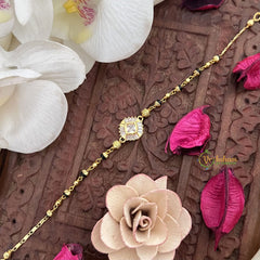 Vriksham Ad Stone Squre Designer Mangalsutra Bracelet-G17987