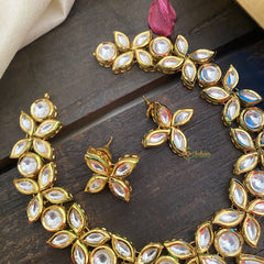 Vriksham Exquisite Floral Kundan Neckpiece-G16830