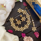 Vriksham Exquisite Floral Kundan Short Neckpiece-G16828