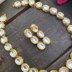 Vriksham Royal Single Layer Kundan Neckpiece-G16829