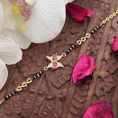 Vriksham Ad Stone Designers Bow Shape Mangalsutra Bracelet-G18000